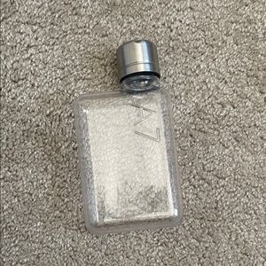 Memobottle A7 Clear Flat Water Bottle with aluminum Cap